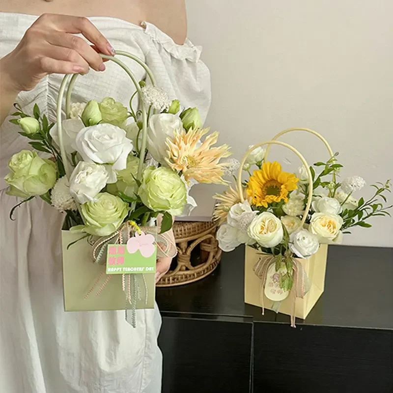 Kraft Flower Gift Bags Portabl - Florist Supply House ulasan dan harga