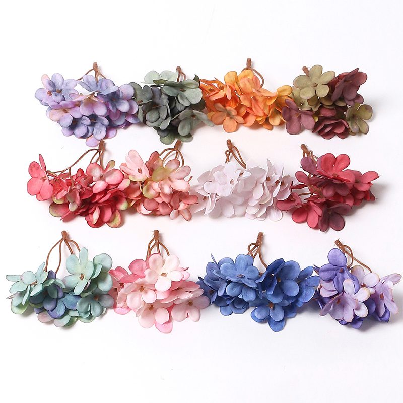 10/15Pcs Artificial Flowers Ac - Baby Breath Dried ulasan dan harga