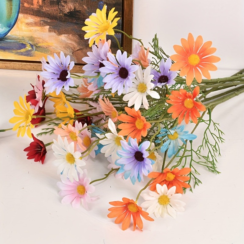 1/2/3Pcs Daisy Artificial Flow - Baby Breath Dried ulasan dan harga
