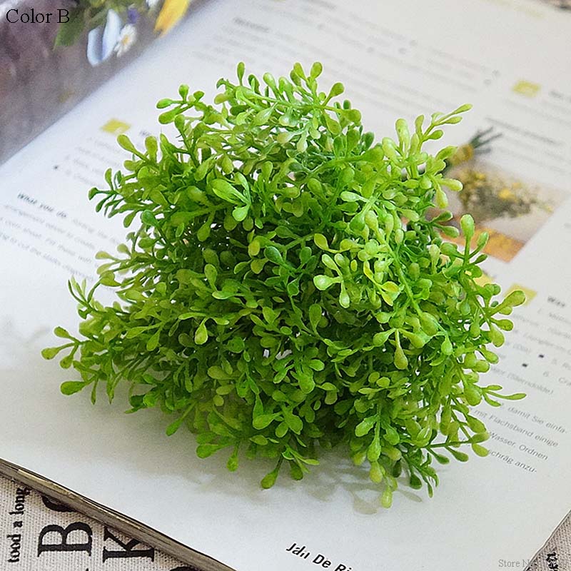 Simulation flower green plant  - Baby Breath Dried ulasan dan harga
