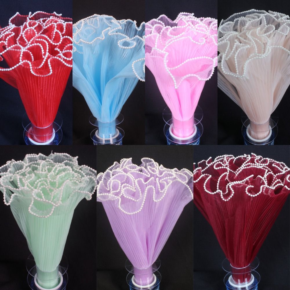 28cmx4Yards Flower Bouquet Wra - Florist Supply House ulasan dan harga