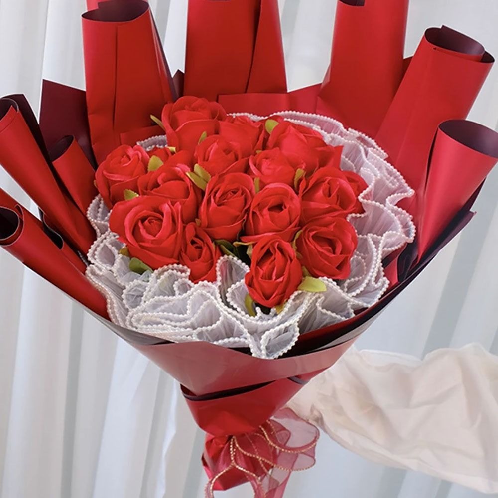 28cmx4Yards Flower Bouquet Wra - Florist Supply House ulasan dan harga