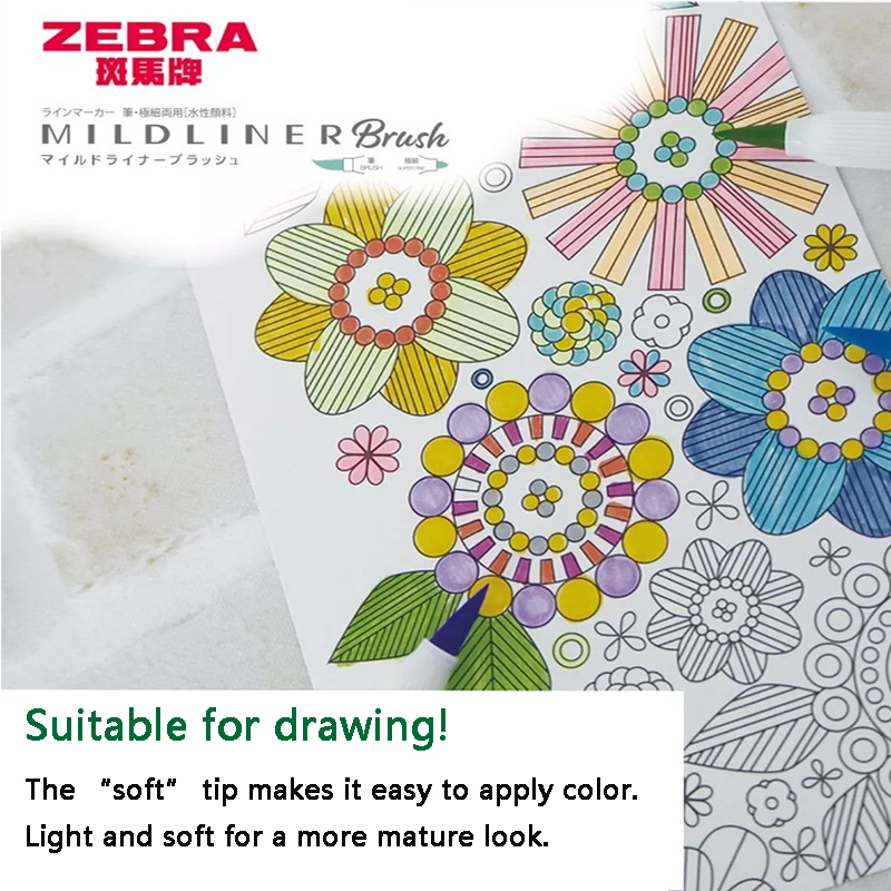 Zebra Highlighter WFT8 Mildlin - Zebra Pen Mildliner ulasan dan harga