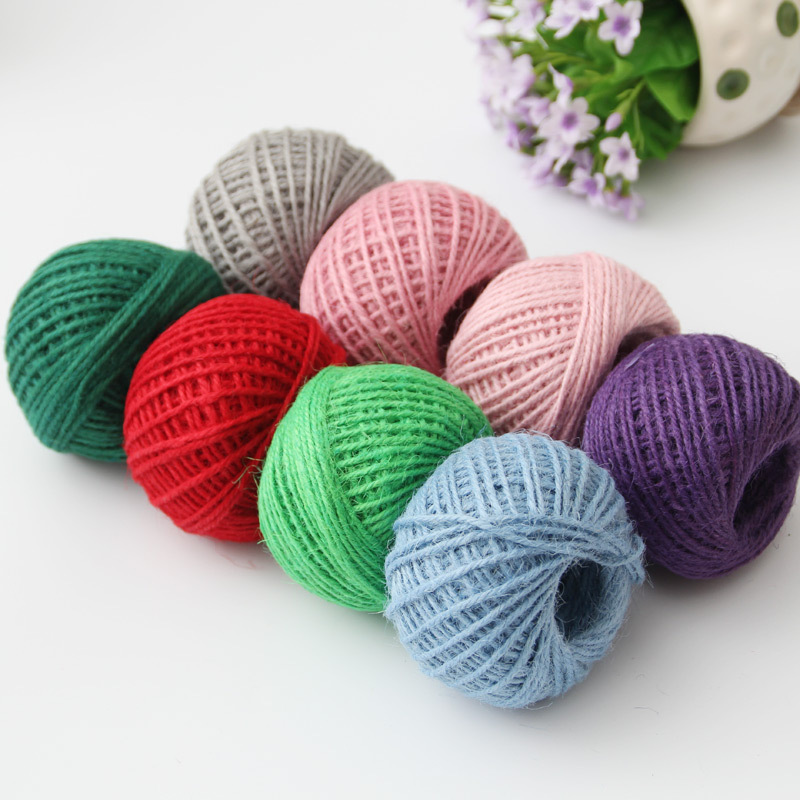 50m Natural Jute Twine for Art - Twine Jute Natural ulasan dan harga