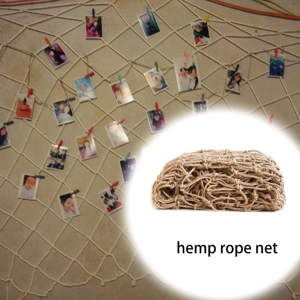 Hemp Rope Climbing Net Nature  - Twine Jute Natural ulasan dan harga