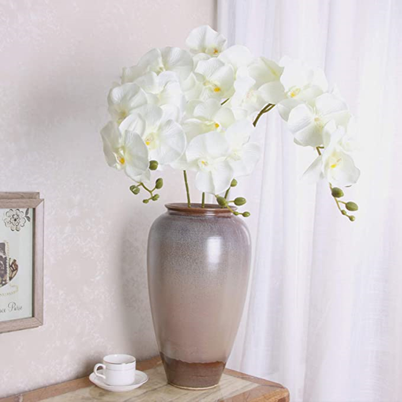 Artificial Orchid Flower 45cm/ - Baby Breath Dried ulasan dan harga