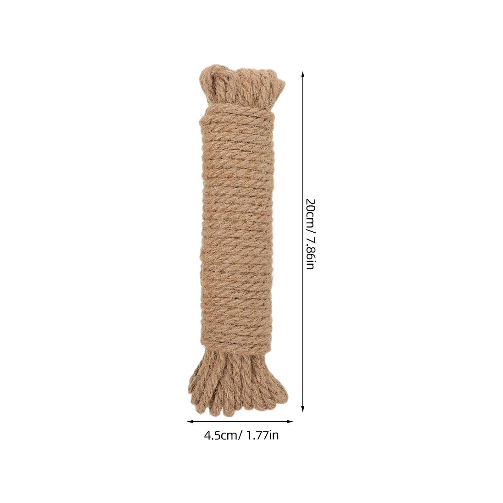 4 Rolls Vintage Hand-Braided J - Twine Jute Natural ulasan dan harga