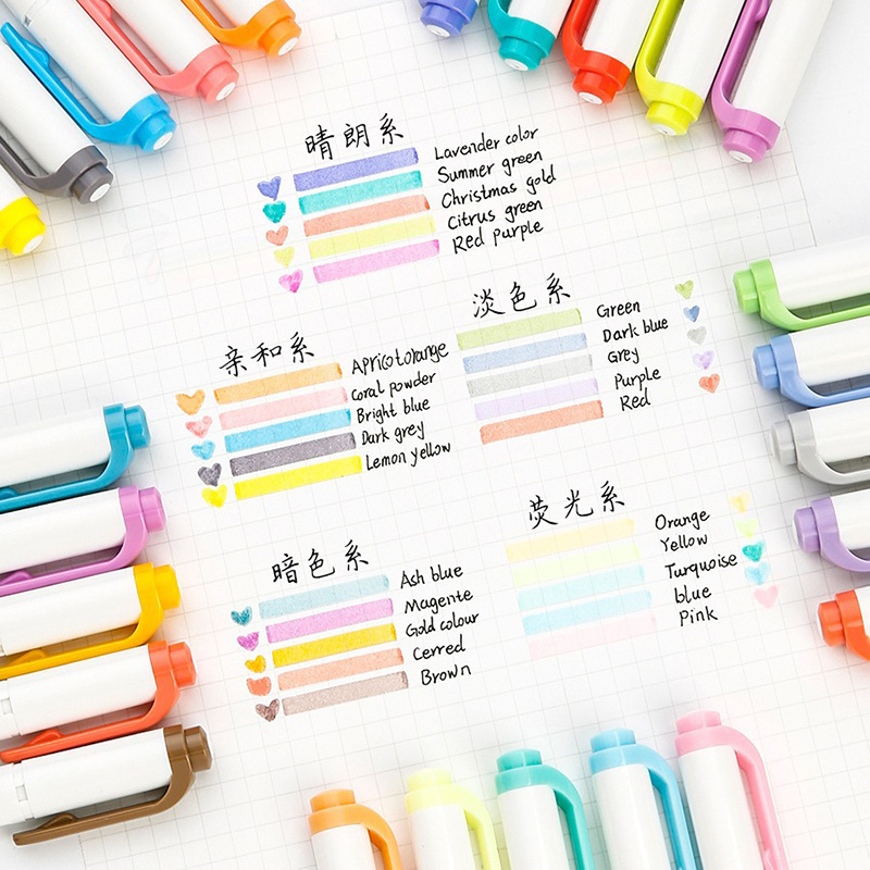 Zebra Handwriting Pen Mildline - Zebra Pen Mildliner ulasan dan harga