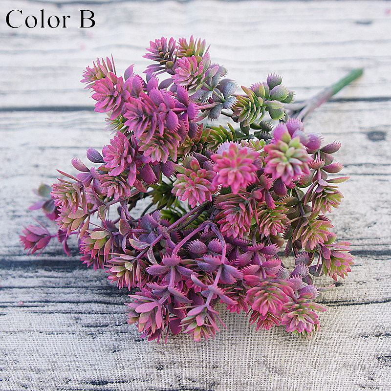 Plastic Succulent plants artif - Baby Breath Dried ulasan dan harga
