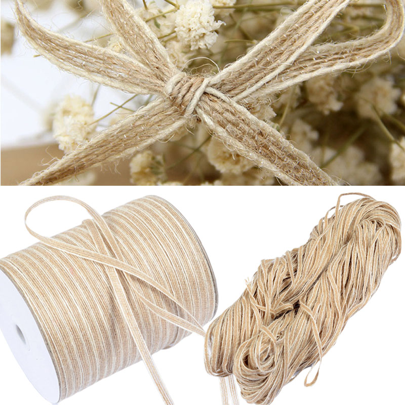 20/10/5M Natural Jute Rope Cor - Twine Jute Natural ulasan dan harga