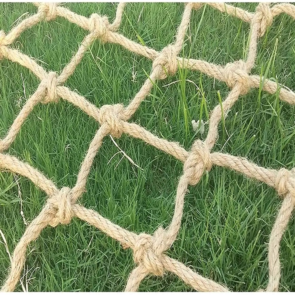 Hemp Rope Climbing Net Nature  - Twine Jute Natural ulasan dan harga