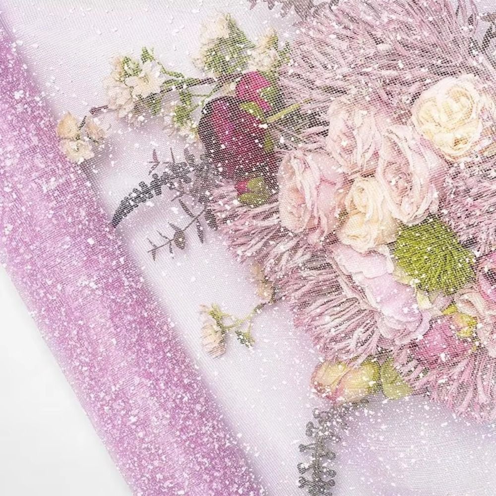 Snowflake Fresh Flower Wrappin - Florist Supply Paper ulasan dan harga